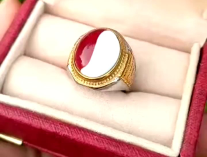 CINCIN BATU MERAH PUTIH SUPER KEREN