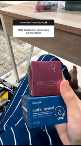 BUNDLING SLEEPING MASK RETINOL BOOSTER + MOISTURIZER BRIGHTENING GLOW DUO DAVIENA SKINCARE