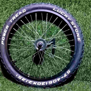 Roda Belakang Sepeda Torpedo 20 in & Luky Stone Tinggal Pasang