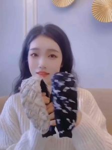 Headband Tweed Bando Korea Bandana Lebar Keren by Velmorra