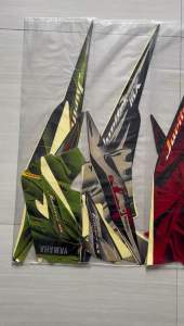 STIKER STRIPING MOTOR JUPITER MX OLD 135 2008 2009 HITAM GOLD