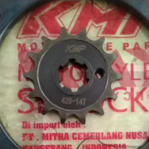 Gir Set Kustom Vixion New 428/47T/14T Berkualitas Tinggi