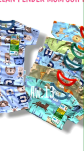 [2 STEL] STELAN PENDEK HARIAN ANAK MOMS GIFT JUNIOR USIA NEWBORN SAMPAI 4 TAHUN ADEM NYAMAN AMAN ANTI BAKTERI SNI