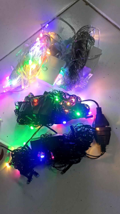 Lampu Tumblr Lampu Natal Lampu Tumblr 10 Meter RAINBOW RGB Warna Warni 10M