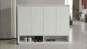Tủ đựng giày nhiều tầng VENTO cốt gỗ MDF 4 cánh tủ đơn giản tiện lợi SC-02