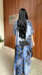 Daster jumbo sania terbaru kancing 3
