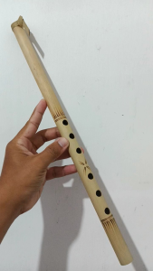 Seruling bambu - seruling Sunda - seruling bambu 40 cm - suling Sunda - suling murah