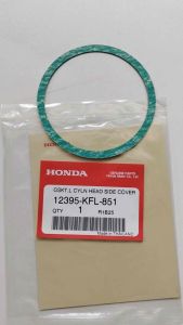 ปะเก็นฝาครอบฝาสูบ แท้  WAVE-110  คาร์บู ปี 2003  12395-KFL-851  HONDA  1 ชิ้น ปะเก็น ปะเก็นฝาสูบ