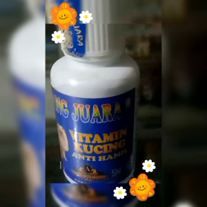 OBAT ANTI HAMIL KUCING RAHASIA SANG JUARA cair 30ml