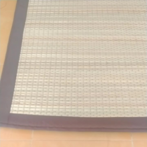 เสื่อกกบุฟองน้ำ (100x200cm) - กระบวนการสร้างร่องกายทอมือ