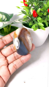 batu Garut natural motif kembang realpic