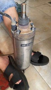 Bơm Hoả Tiễn Nhật 15 Hp new 90% 100 v  áp cao 50 m