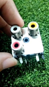 Socket RCA 3Pin Model Kotak Toko Milah Elektronik