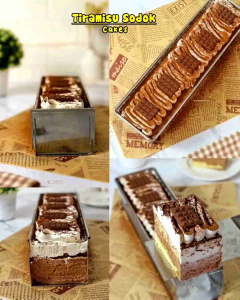 Loyang Tiramisu Sodok / Loyang Tiramisu U Shape