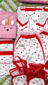 53 PCS Perlengkapan Bayi Baru Lahir Seri Merah Paket Brojol Baby Lengkap Terkomplit talitababywear