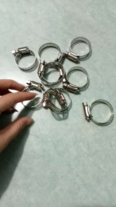 KLEMAN SELANG STAINLESS & HOSE CLAM: Aksesoris Mesin & Suku Cadang