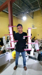 [COD] RAK DINDING DOUBLE KARAKTER RKA022 - RAK PAJANG KAYU SERBAGUNA RAK HIAS DINDING - RAK DINDING MINIMALIS ISI 2