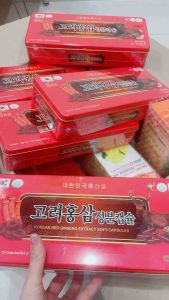 [HÀNG CHÍNH HÃNG] Viên uống đạm sâm nhung hươu Hàn Quốc Hộp 120V