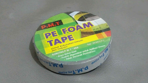 Double Tape PE Foam PMT 20 MM x 4 Meter Isolasi Solasi Bolak Balik BB Busa Tebal 20MM x 4Meter Setara 3M 3 M