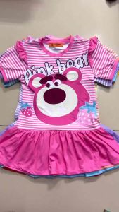 (12-50kg) đầm váy bé gái - thun lạnh đẹp mịn mát bền màu form rộng thoải mái 4656