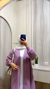 Noela Cardy/Long Cardy Knit/Cardygan Bahan Knit