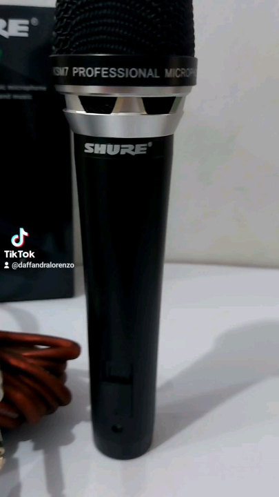 Shure Ksm Microphone Mic Kabel Shure Ksm Free Handle Free Dompet Mic Shure Ksm Mic