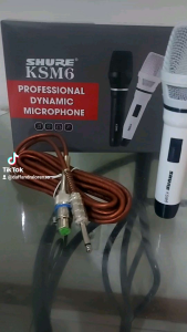 Mengenal Mic Kabel Shure KSM6 & Mic Vocal Full Besi