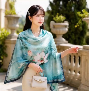KHĂN QUÀNG CỔ LỤA GẤM CAO CẤP
