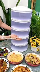 Food Storage Tudung Saji Susun 4 Ukuran Jumbo & Meja Kue Gratis Ongkir