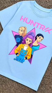 Kaos KPop demon Hunters huntrix manga anime