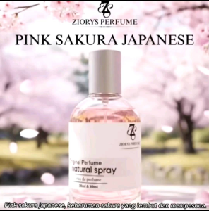 Parfum Ziorys Pink Sakura Japenese Original By Ziorys Perfume - Parfum Wanita