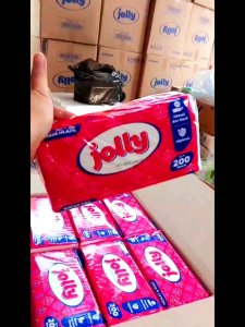 Tissue Jolly 200 sheet (Paket 8 pcs)