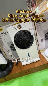 Krisbow Misty Fan 2.5 Ltr: Kipas Angin Uap Dengan Remote