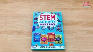 (Age6-12) STEM Activity Book หนังสือเสต็มสำหรับเด็ก เสริมพัฒนาการ STEM for kids เสตมเด็ก (พร้อมส่ง)