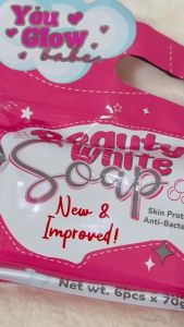 New Packaging (BUY1 TAKE 1) You Glow Babe Beauty White Soap with 10x Power Whitening & Micro-Peeling