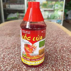 Thuốc trừ Cỏ Lốc Lửa - Bò Tót 900ml. Diệt cỏ tận gốc