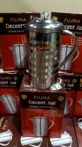 Teko Water Pitcher Jug Stainless 2Ltr Decent Jug