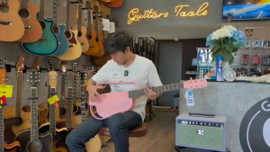 Enya NEXG SE Silent guitar | กีตาร์โปร่งไฟฟ้า Smart Audio carbon fiber พร้อมลำโพงและเอฟเฟค 🔥มีเก็บปลายทาง