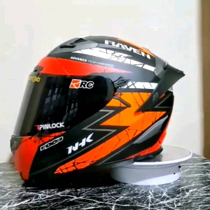 paket ganteng NHK RX9 RAVEN black red orange doff