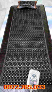 Thảm đá nhiệt nóng Tourmaline 70x165cm giảm đau nhức xương khớp toàn thân