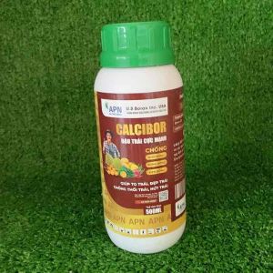 Phân bón hiệu CALCIBOR chai 500ml của APN giúp trái to đẹp trái chống rụng thối trái