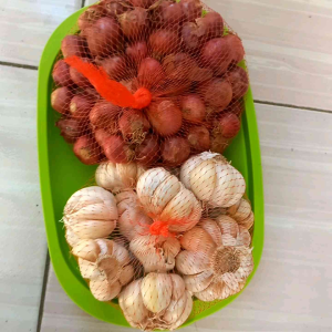 Paket 1kg Bawang Merah & Bawang Putih Packing Aman