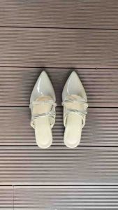 KENDRA MANILA / CLEO POINTED MULES HALF INCH HEELS (MARIKINA MADE HIGH-QUALITY)