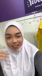 Tudung Awning Lembut Edisi Kemerdekaan TudungSiComel
