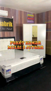 Set Kamar Lemari Kasur 160x200 Dan Meja Rias Termurah Terlaris