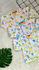 Setelan Piyama Bayi Panjang Baru Lahir / Baju Bayi 0-6 Bulan / Setelan Baju Bayi Panjang / Celana Panjang Bayi