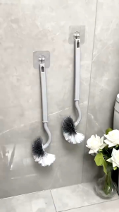 🇲🇾Readystock🇲🇾 Bending Brush S型马桶刷 S-Shaped Toilet Brush No Dead Corner Cleaning Brush Berus Tandas Berbentuk