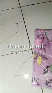 DASTER KRIWIL ISI 3PCS RANDOM BAWAHAN REMPEL TERBARU