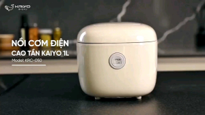 Nồi Cơm cao tần IH Kaiyo size 1L KRC-050 hãng Nhật Bản- công suất 700W- 8 chức năng nấu- bảo hành 24 tháng