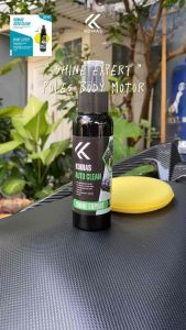 Pengkilap bodi motor isi 100ml bonus spons aplikator